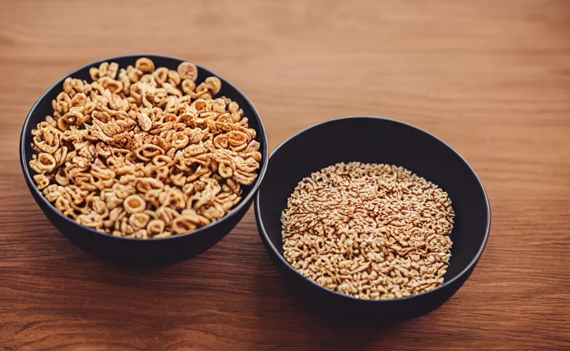 Image similar to a bowl of cereals, natural light, cinematic lighting, 8 k