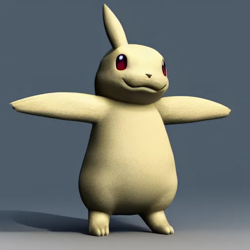 Prompt: 3d render of a new Pokemon, highly detailed, high quality, HD, 4k, 8k, Canon 300mm, professional photographer, 40mp, lifelike, top-rated, award winning, realistic, sharp, no blur, edited, corrected, trending