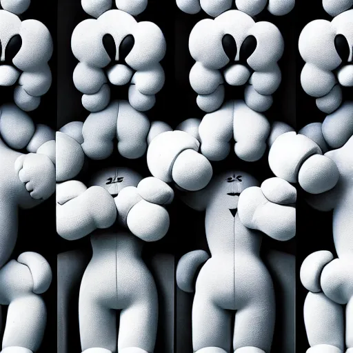 Image similar to kaws artwork