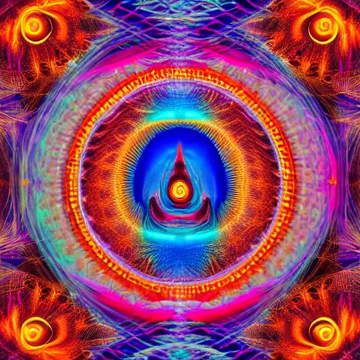 Image similar to dmt ego death