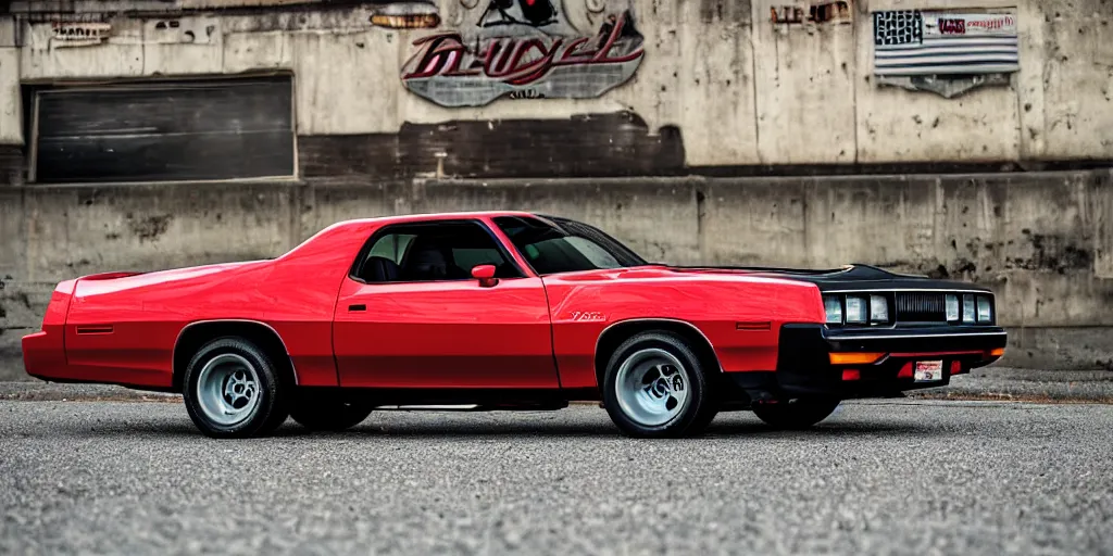 Image similar to “1980s Dodge Hellcat”