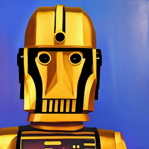 Image similar to painting of c - 3 p 0, unity engine