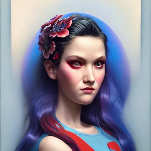 Image similar to portrait, Pixar style, by Tristan Eaton Stanley Artgerm and Tom Bagshaw.