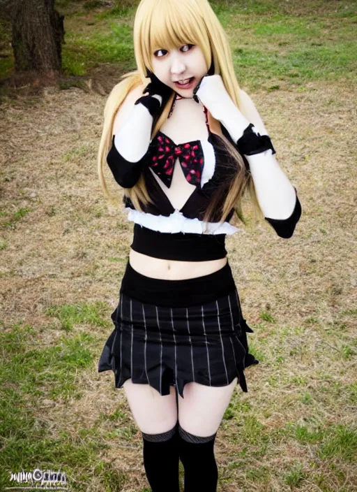 Image similar to misa amane, cosplay