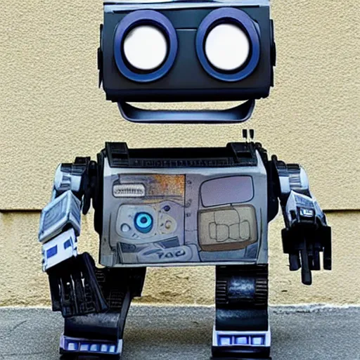 Image similar to Wall-E Wall.E Wall E Funko Pop with package by Disney Pixar, very cute