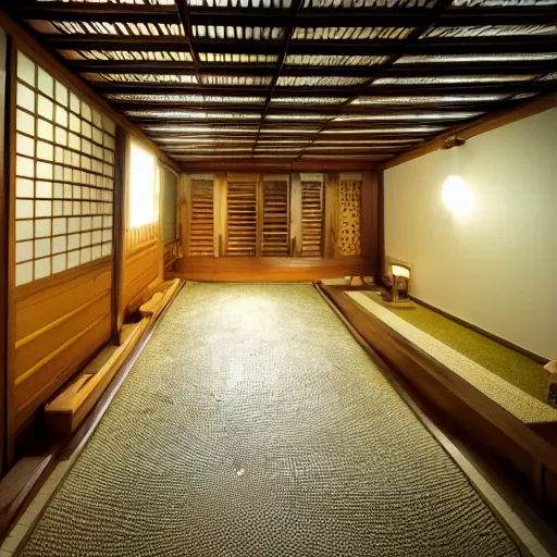 Image similar to a photo of a traditional onsen, high detail,