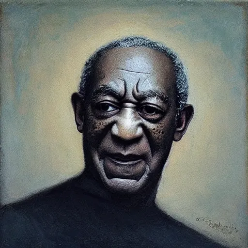 Image similar to “An Odd Nerdrum painting of Bill Cosby”
