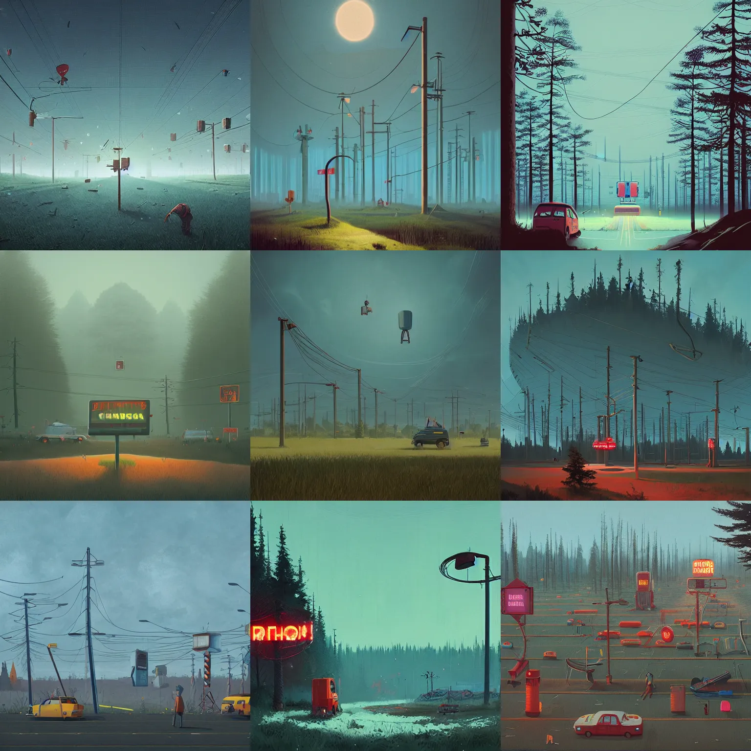 Image similar to simon stalenhag