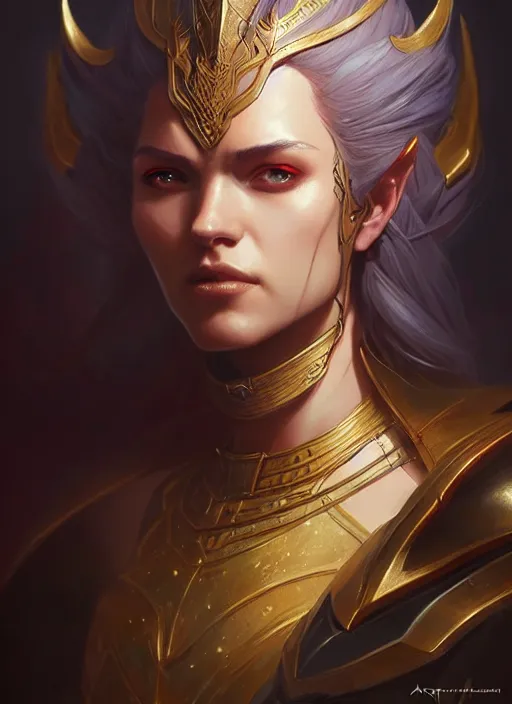 Prompt: percian empress, portrait, art by artgerm and greg rutkowski and magali villeneuve, d & d, fantasy, highly detailed, portrait, digital painting, trending on artstation, concept art, sharp focus, illustration