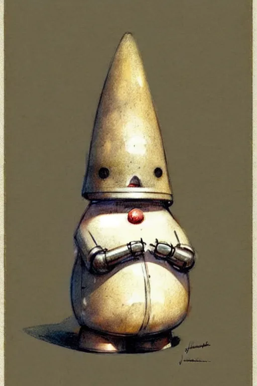 Prompt: ( ( ( ( ( 1 9 5 0 s robot knome fat. muted colors. ) ) ) ) ) by jean - baptiste monge!!!!!!!!!!!!!!!!!!!!!!!!!!!!!!