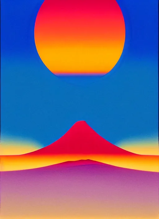 Image similar to fuji by shusei nagaoka, kaws, david rudnick, airbrush on canvas, pastell colours, cell shaded, 8 k