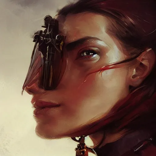 Prompt: portrait of a spanish heroine maria pita, colourised, face portrait, epic, tragic, military art, fantasy, dieselpunk, hd shot, digital portrait, beautiful, artstation, comic style, by artgerm, guy denning, jakub rozalski, magali villeneuve and charlie bowater