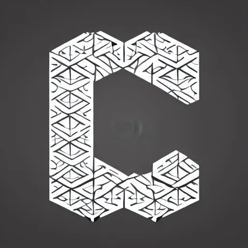 Image similar to letter d, exchange logo, geometric, vector, symmetrical, minimalism, trending dribbble, behance, atrstation