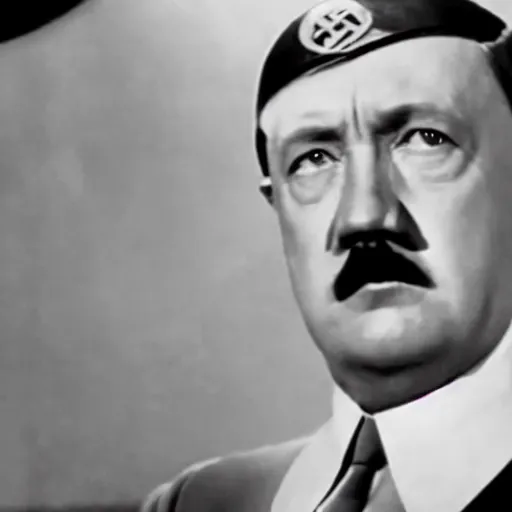 Image similar to A still of Hitler in Star Trek