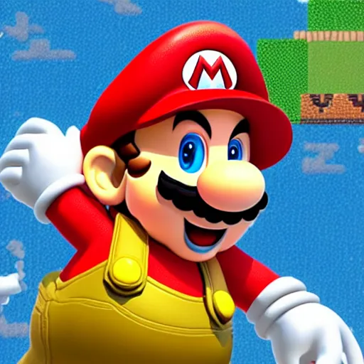 Image similar to mario