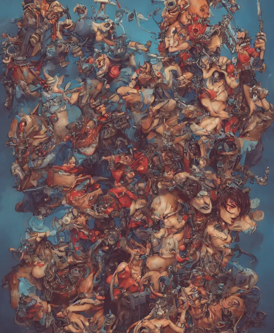 Prompt: first love, rock n roll, illustrated by jesper ejsing, intricate, trending on artstation, 4 k, 8 k