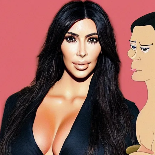 Image similar to kim kardashian in family guy