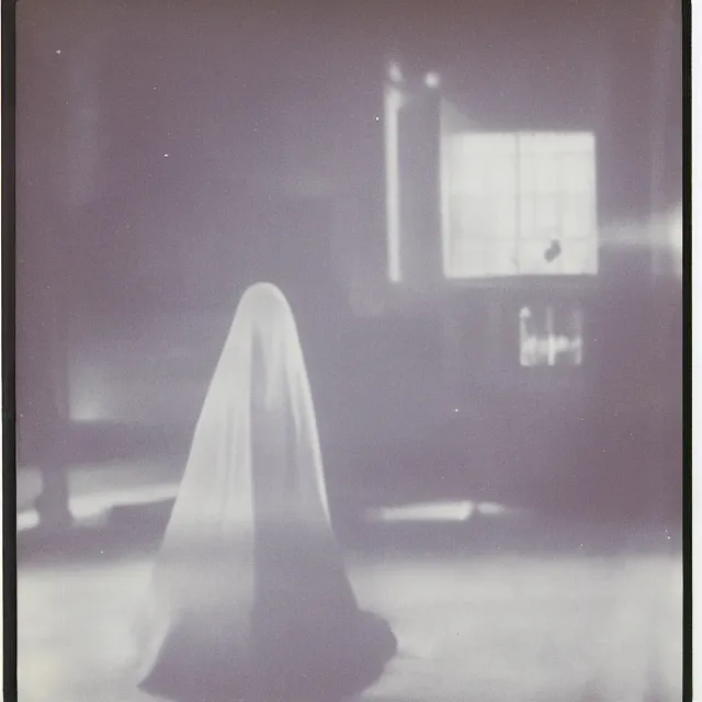 Prompt: polaroid image of a ghost dimension