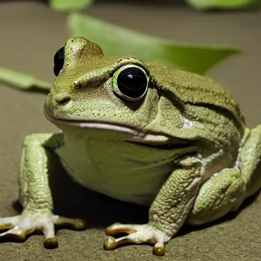 Image similar to photo of a hybrid between a rabbit and a frog