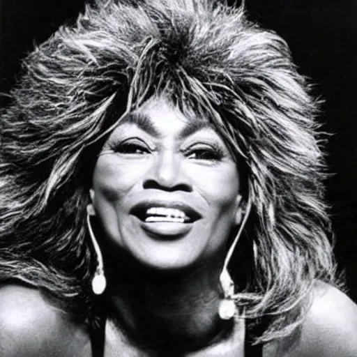 Prompt: tina turner as a turnip