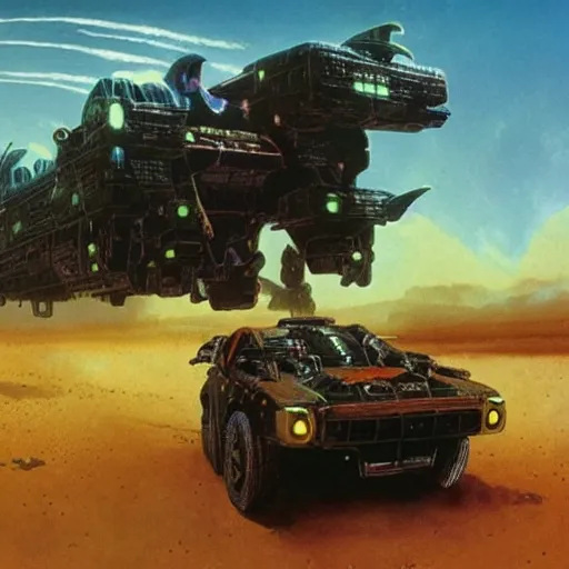 Image similar to hell rider, chris foss, john harris, beeple, wayne barlowe