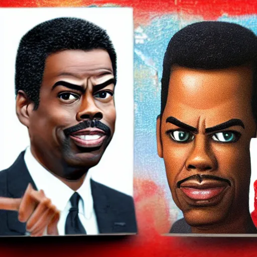 Image similar to chris rock, as a bobblehead