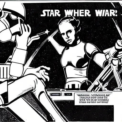 Prompt: star wars, who really shot first?