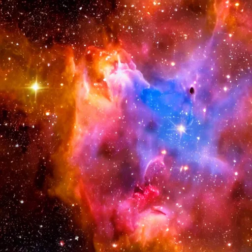 Prompt: a new nebula discovered by the James Webb Space telescope, 8k