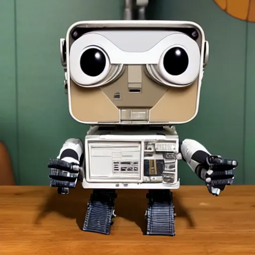 Image similar to Wall-E Funko Pop with package