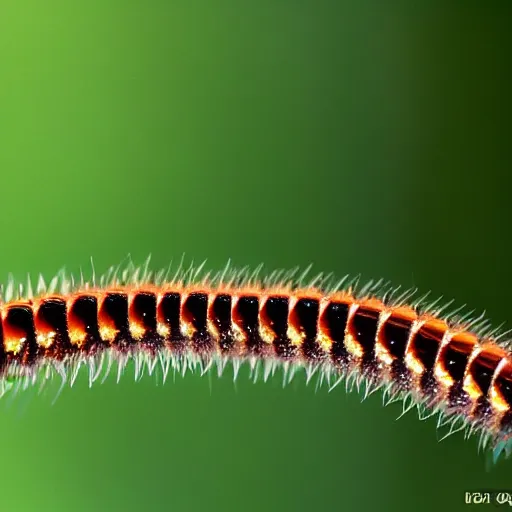 Image similar to jumping centipede, nature, macro, green