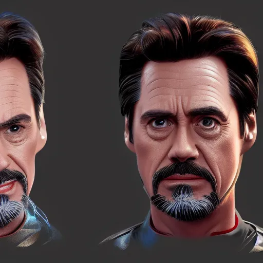 Image similar to Jim Carrey is Tony Stark, hyperdetailed, artstation, cgsociety, 8k