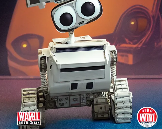 Image similar to Wall-E Funko Pop with package