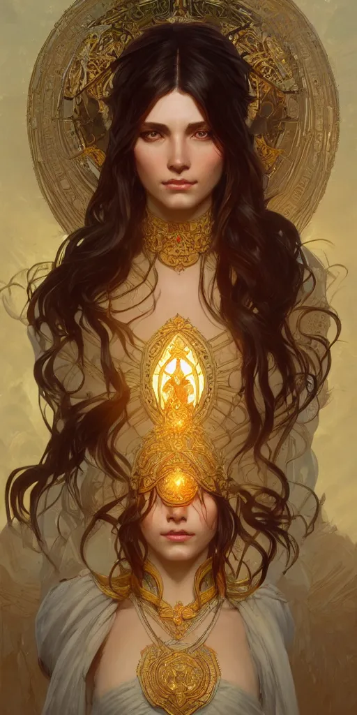 Image similar to slavic Goddess, intricate, highly detailed, digital painting, artstation, concept art, smooth, sharp focus, illustration, Unreal Engine 5, 8K, art by artgerm and greg rutkowski and alphonse mucha