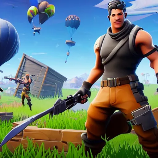 Image similar to Fortnite art style game texture