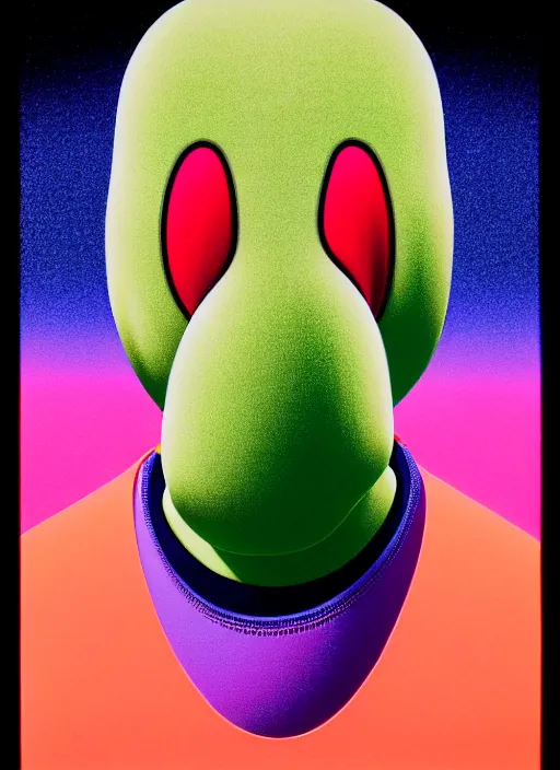 Image similar to person wearing a balaclava by shusei nagaoka, kaws, david rudnick, airbrush on canvas, pastell colours, cell shaded, 8 k