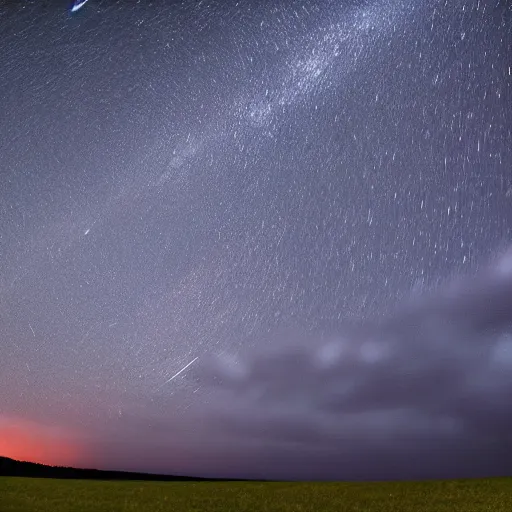 Image similar to PEPPERONI, night sky, 8k, photograph, photorealistic
