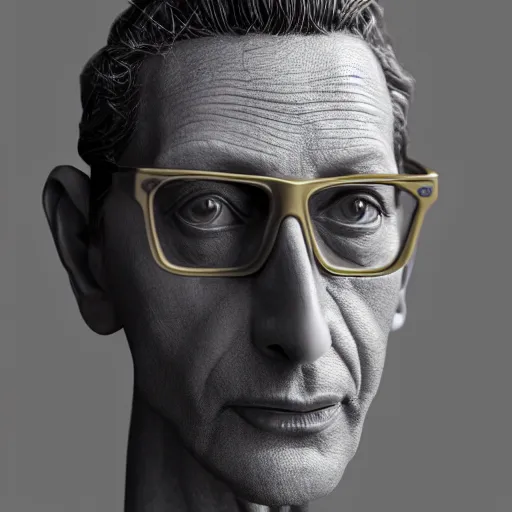 Image similar to hyperrealistic dslr film still of legumes disguised as jeff goldblum mask, stunning 8 k octane comprehensive 3 d render, inspired by istvan sandorfi & greg rutkowski & unreal engine, perfect symmetry, dim volumetric cinematic lighting, extremely hyper - detailed, incredibly real lifelike attributes & flesh texture, intricate, masterpiece, artstation, stunning