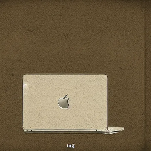Image similar to early macbook designs by leonardo da vinci, sketch