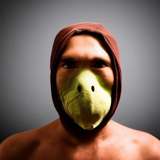 Image similar to turtle headed human, mugshot, sharp focus, dark lighting, smoke