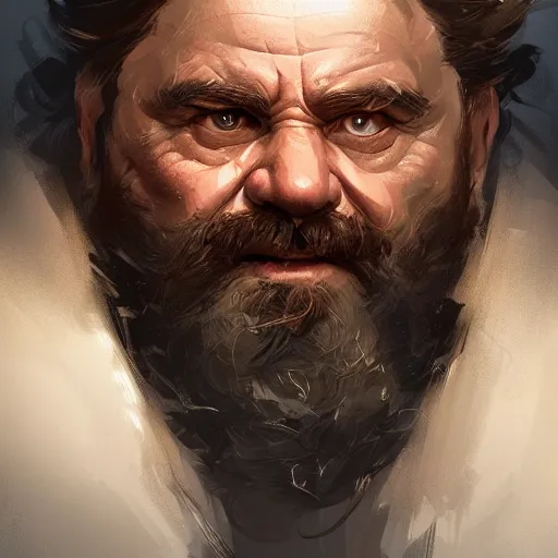 Prompt: a portrait of dwarf, intricate, headshot, highly detailed, digital painting, artstation, concept art, sharp focus, cinematic lighting, illustration, art by greg rutkowski, cgsociety