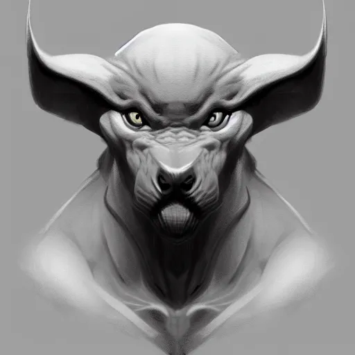 Image similar to humanoid animal, bust shot, smooth, intricate, elegant, power aura, digital painting, artstation, concept art, sharp focus, illustration, art by jason chan and riot studios,