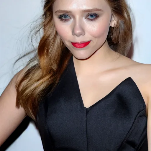 Image similar to elizabeth olsen mixed with scarlett johansson