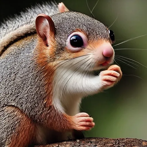 Image similar to cute clay squirel