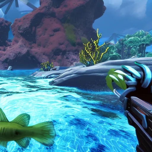 Image similar to subnautica screenshot