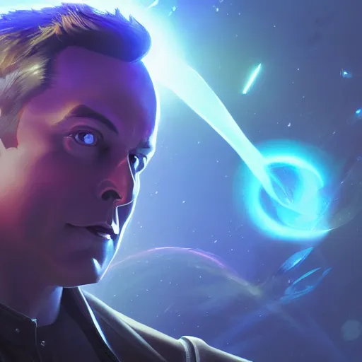 Image similar to portrait of elon musk as buzz lightyear, league of legends amazing splashscreen artwork, splash art, natural light, elegant, photorealistic facial features, intricate, fantasy, detailed face, atmospheric lighting, anamorphic lens flare, cinematic lighting, league of legends splash art, hd wallpaper, ultra high details by greg rutkowski