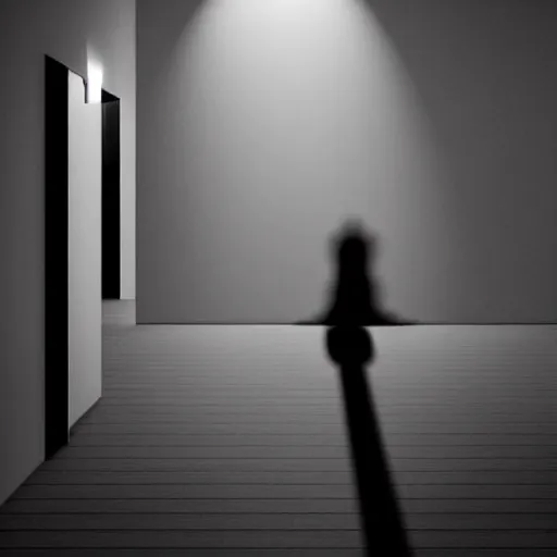 Image similar to Shadow People Lurk in the Shadows of a Dream, film noir lighting, hyperrealism