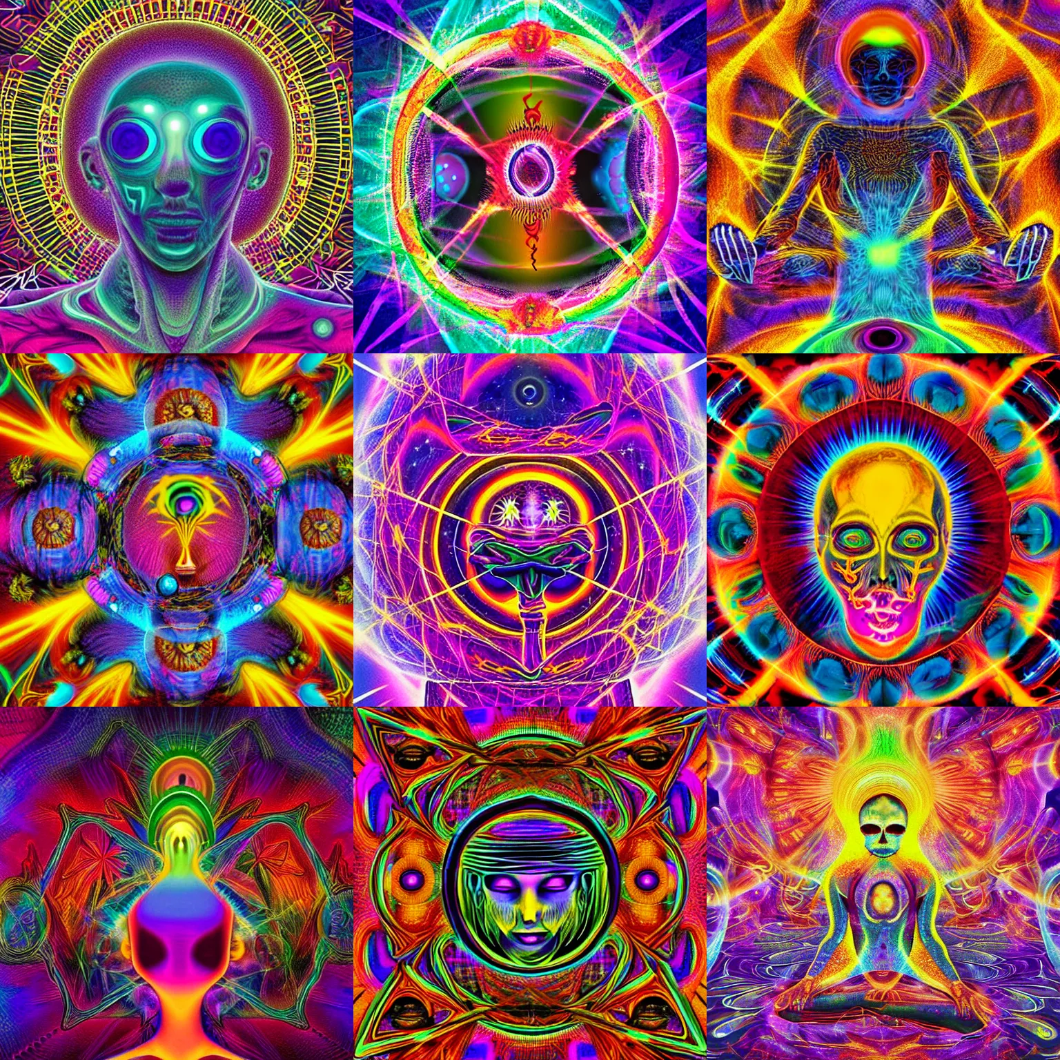 Prompt: dmt ego death