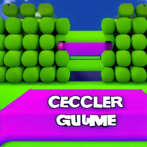 Prompt: cucumber 3 d jump and run game, unrealengine