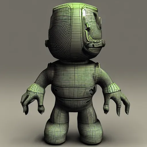 Image similar to 3 d toy pipboy from fallout : new wegas,