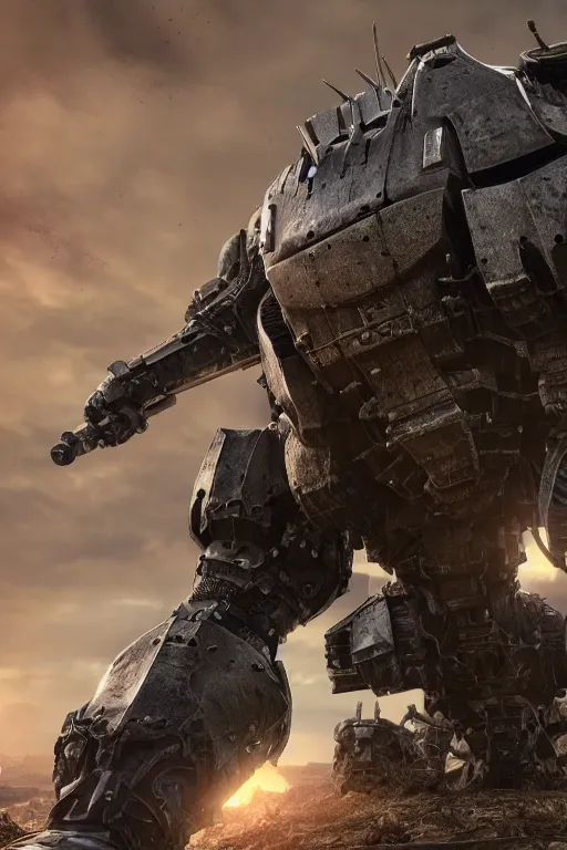 Image similar to hyper detailed cinematic rendering cg artwork, skinny full body heavy armor armored core, weathering armor plating, endoekeleton exposure, 8 k, octane render, unreal engine, ray tracing